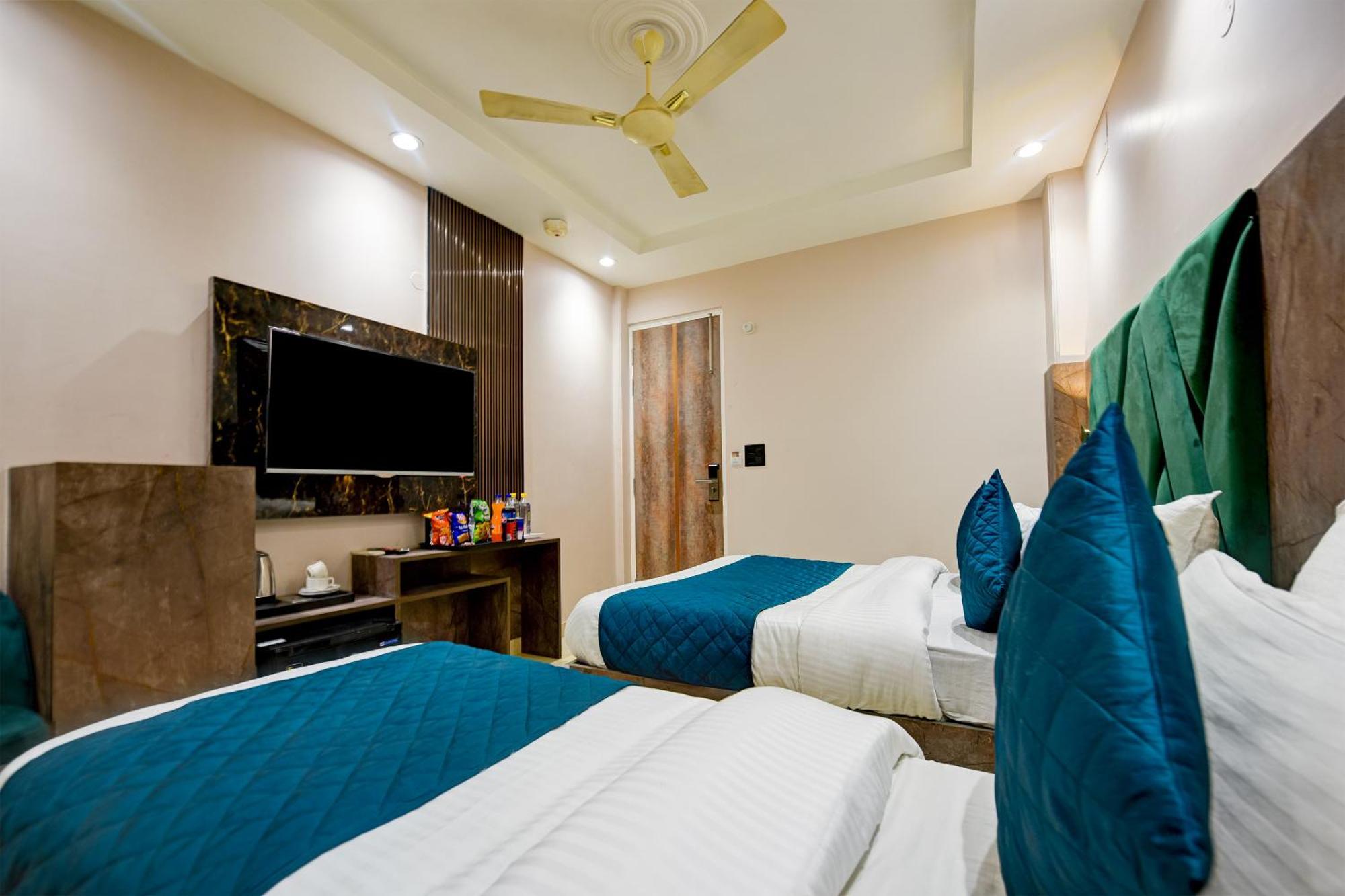 The Pearl Plaza Hotel In City Centre - Near New Delhi Railway Station Exteriör bild