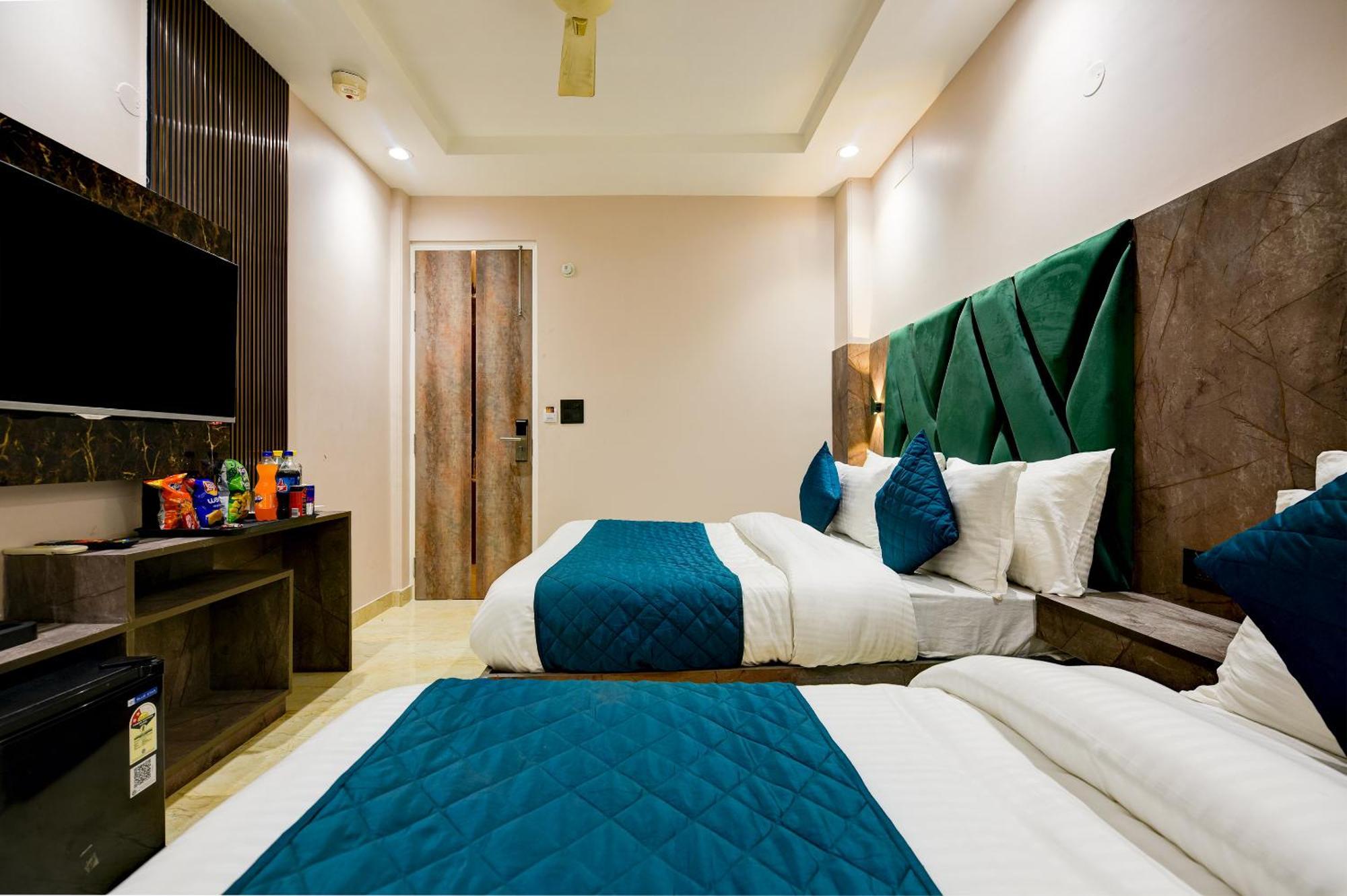 The Pearl Plaza Hotel In City Centre - Near New Delhi Railway Station Exteriör bild