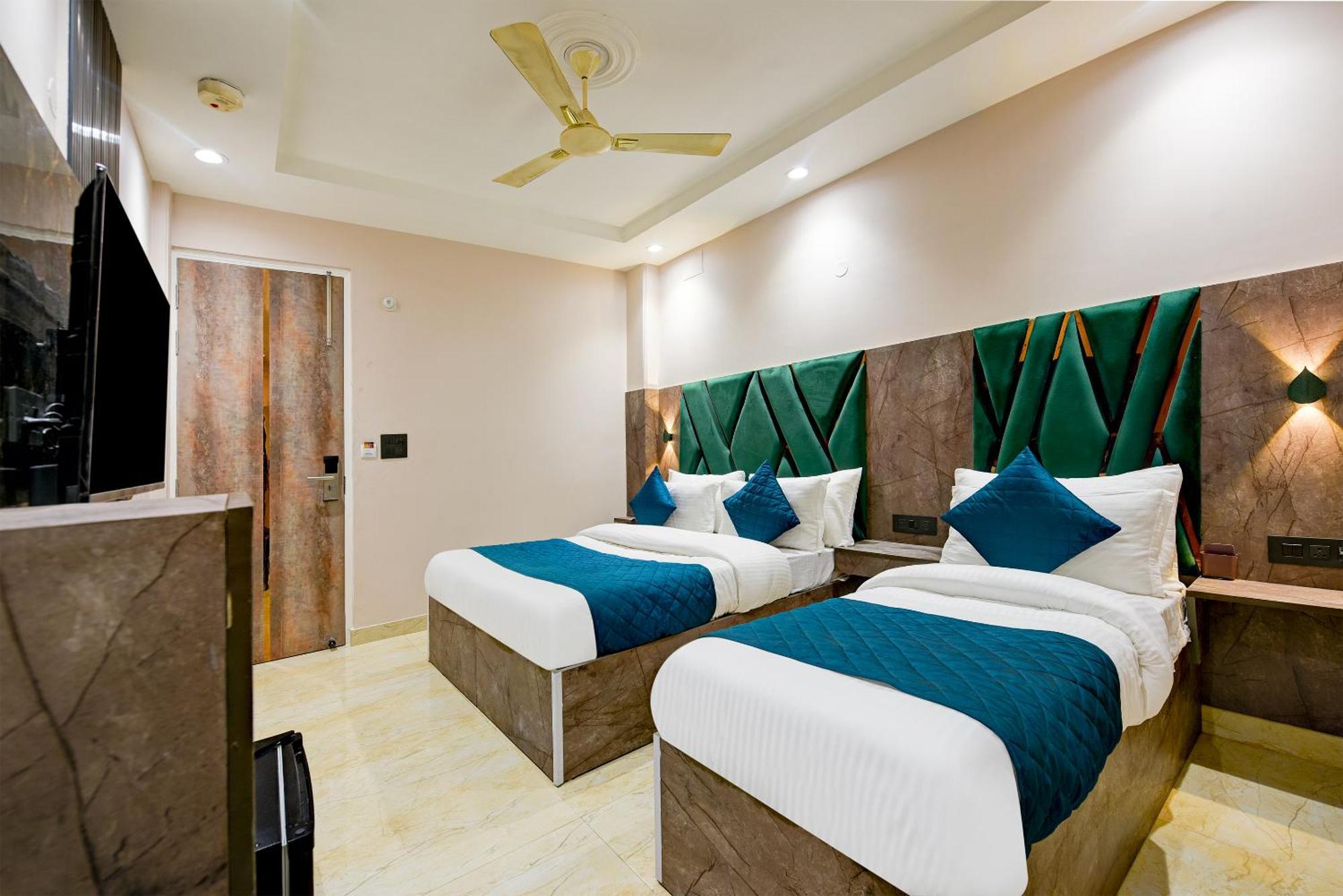 The Pearl Plaza Hotel In City Centre - Near New Delhi Railway Station Exteriör bild