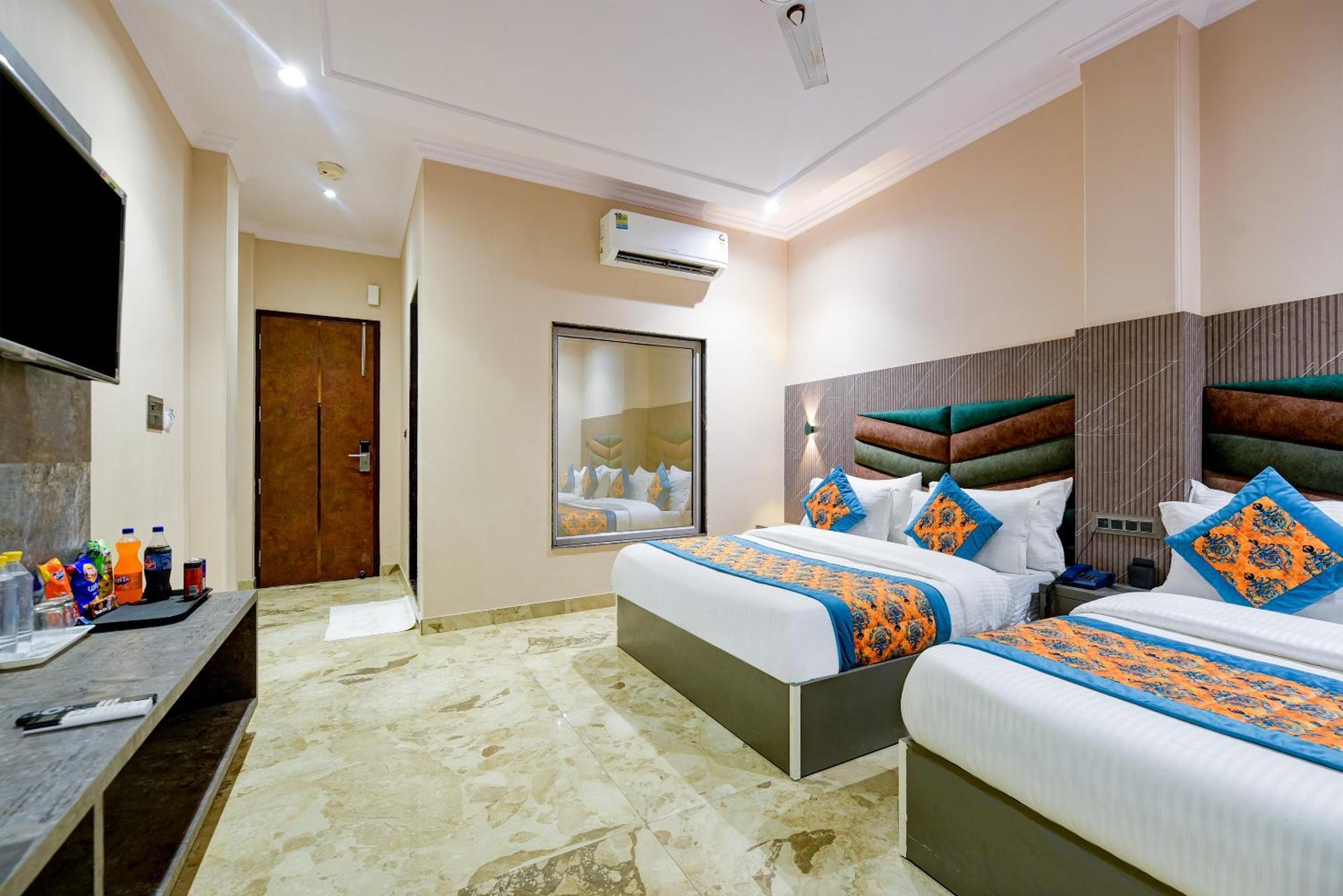 The Pearl Plaza Hotel In City Centre - Near New Delhi Railway Station Exteriör bild