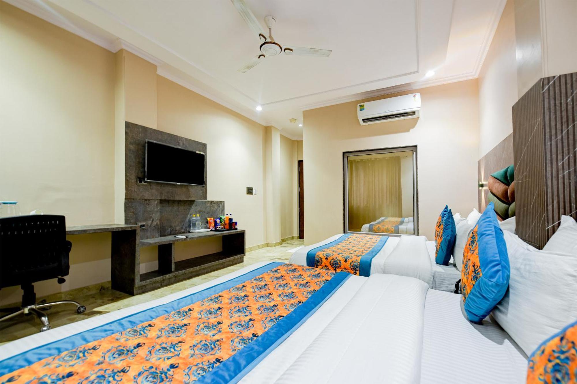 The Pearl Plaza Hotel In City Centre - Near New Delhi Railway Station Exteriör bild