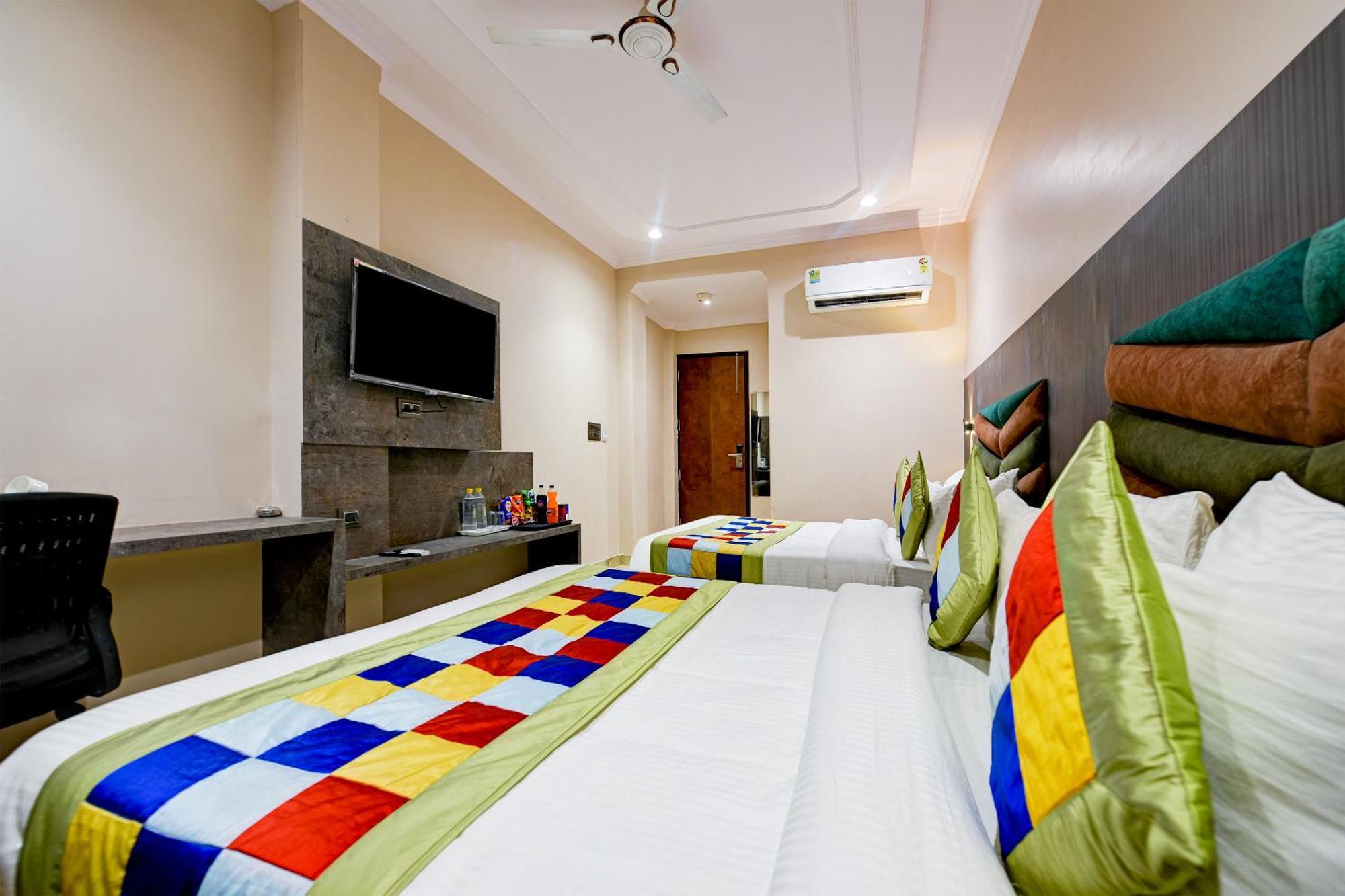 The Pearl Plaza Hotel In City Centre - Near New Delhi Railway Station Exteriör bild
