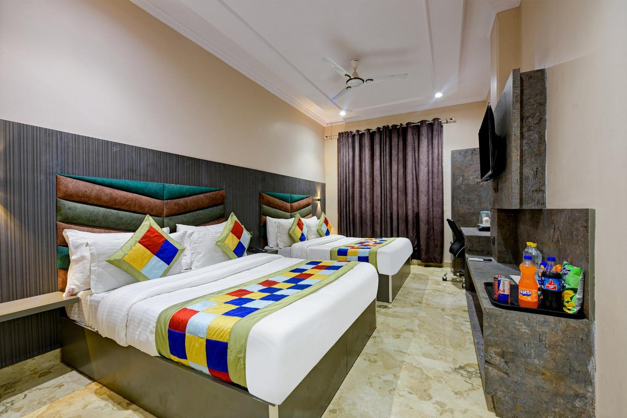 The Pearl Plaza Hotel In City Centre - Near New Delhi Railway Station Exteriör bild