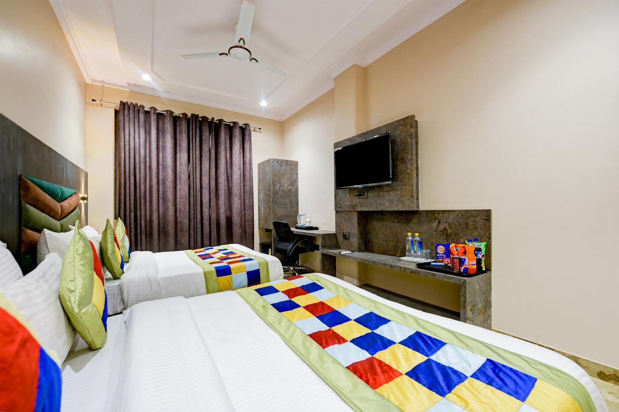 The Pearl Plaza Hotel In City Centre - Near New Delhi Railway Station Exteriör bild