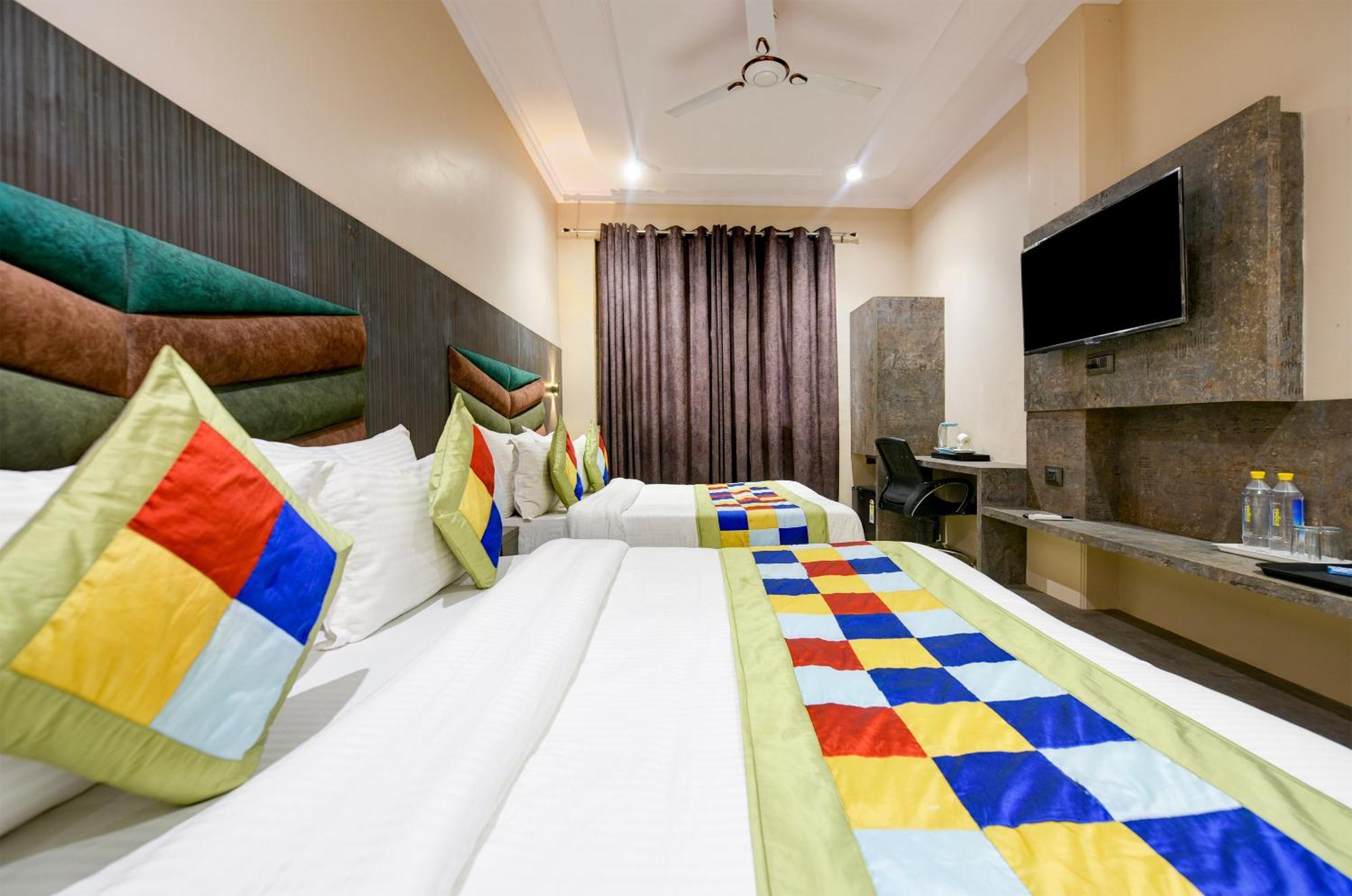 The Pearl Plaza Hotel In City Centre - Near New Delhi Railway Station Exteriör bild